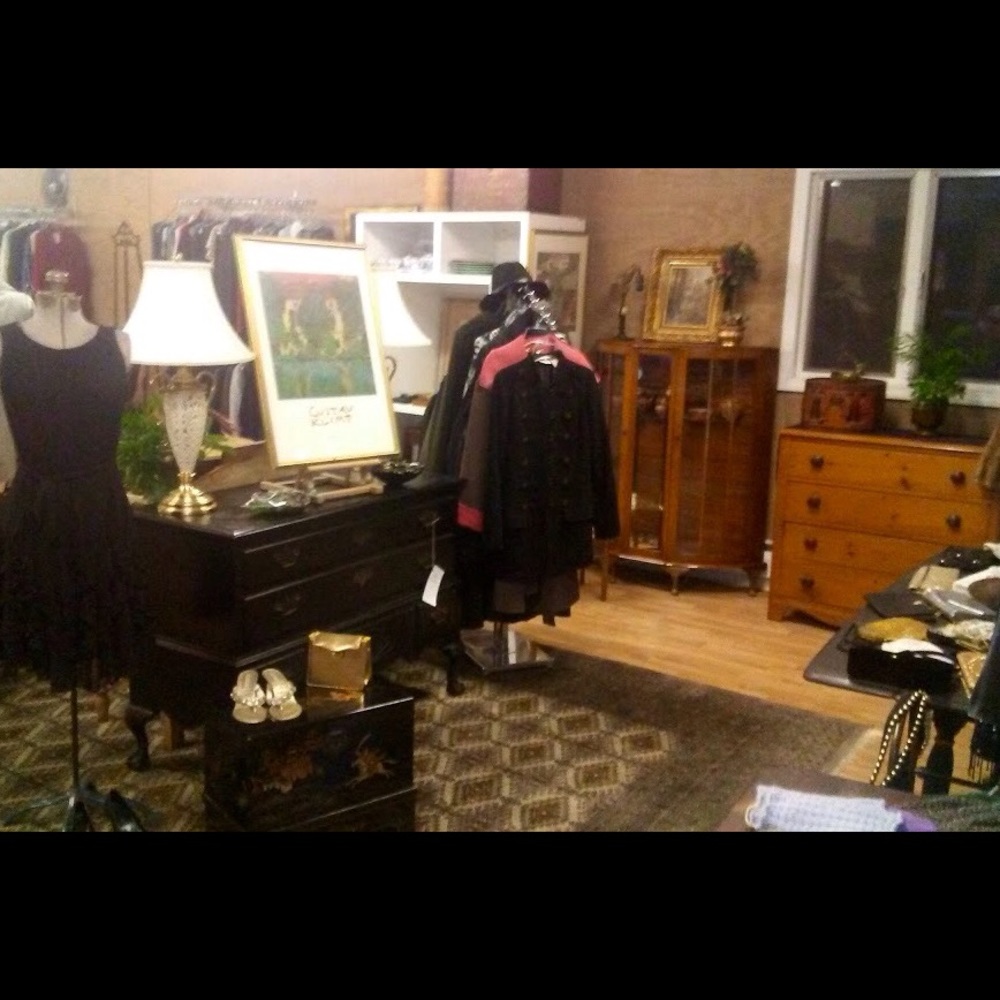 Upscale consignment- clothing and accessories.